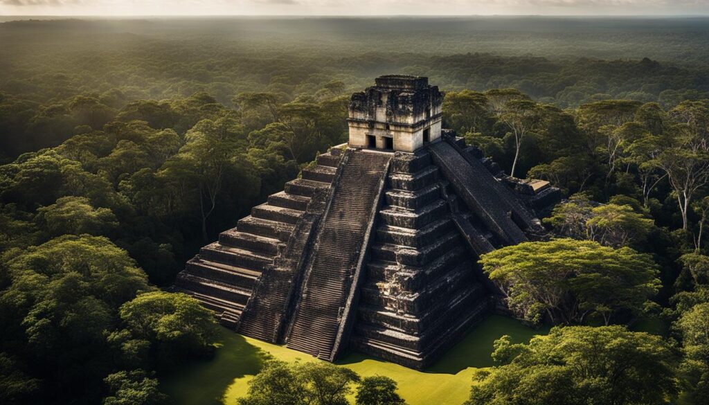 Mayan Ruins in El Peten and Tikal